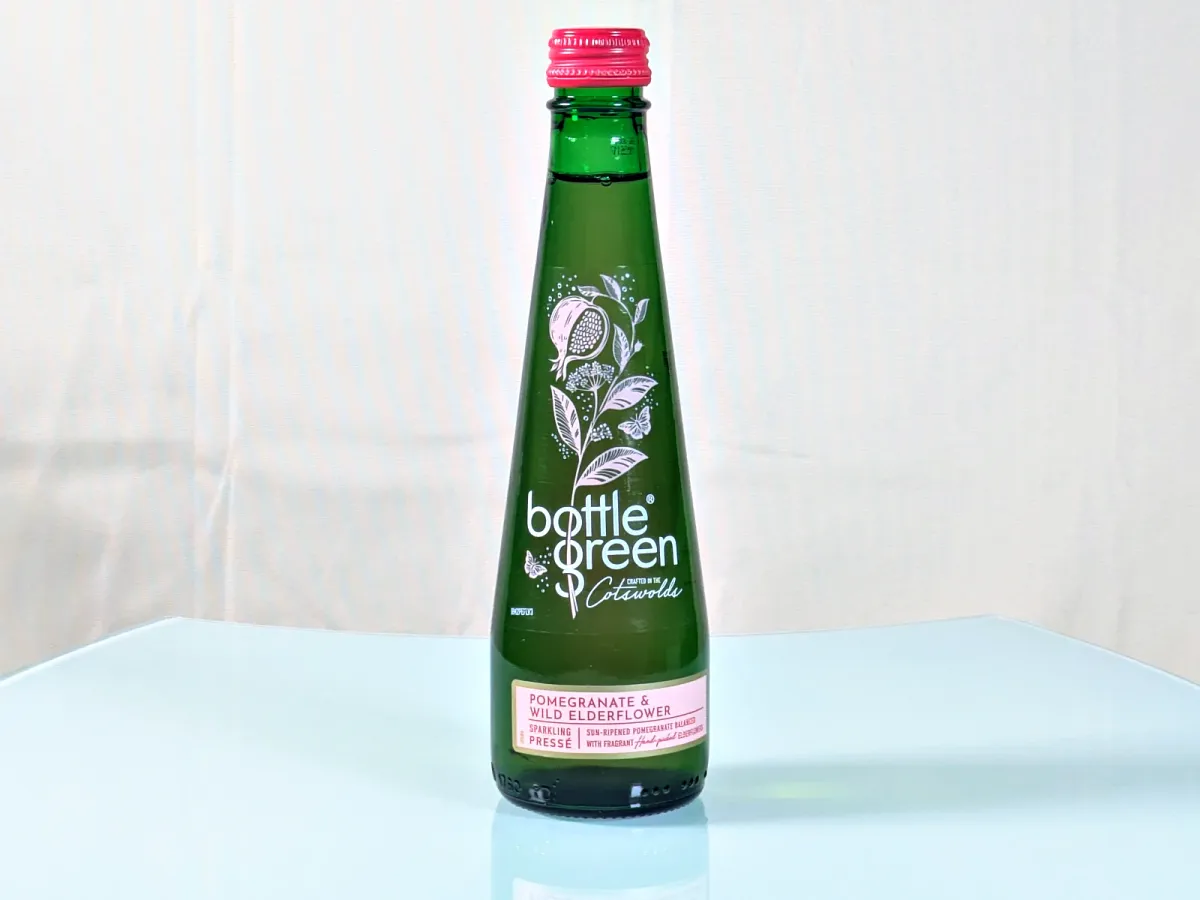 Pomegranate and Elderflower Sparkling - Bottle Green